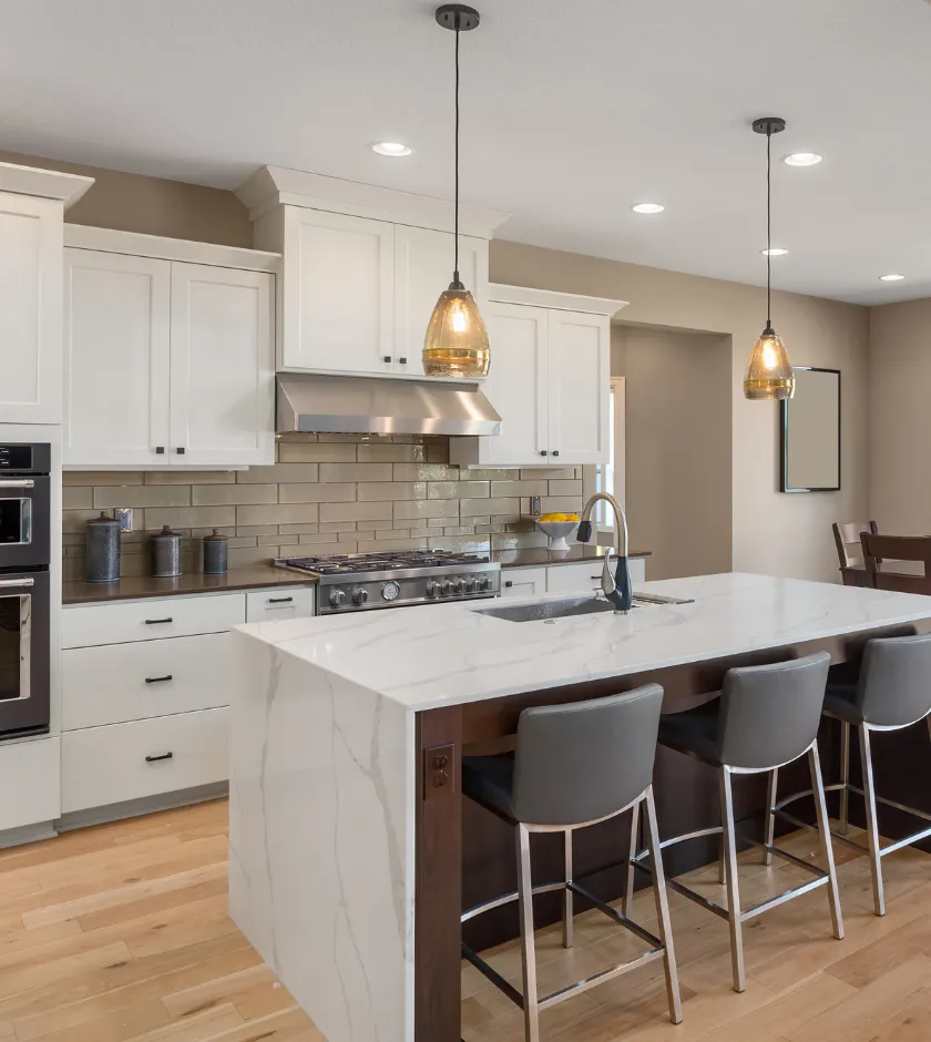 Final eco-friendly finishes and details of EcoSmart ADU Dallas TX