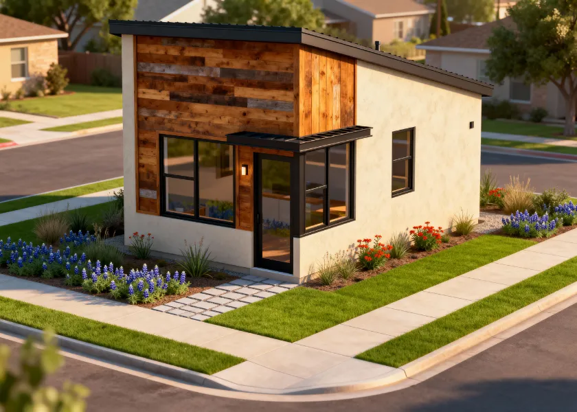 3D ADU rendering and architectural visualization Dallas