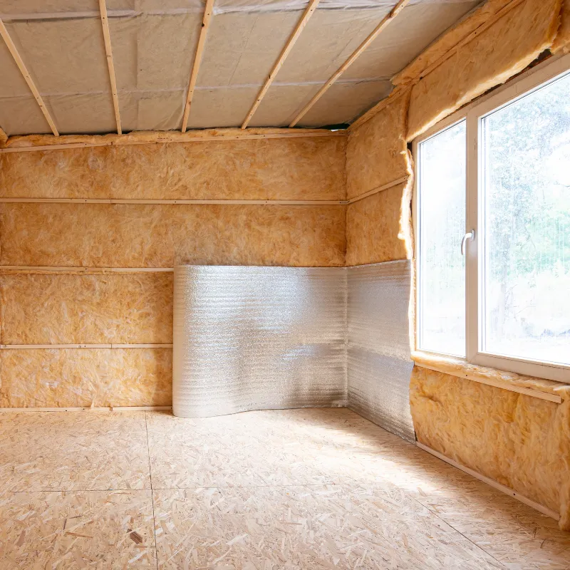 Dallas ADU construction site progress and framing